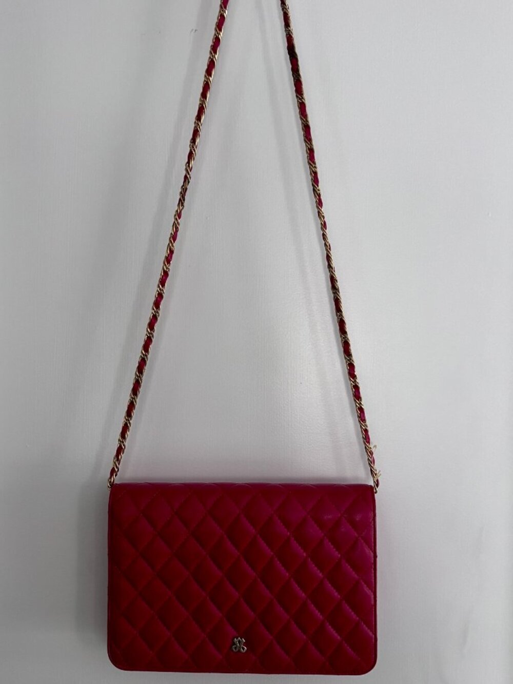 Jay Herbert of New York, Authentic Vintage Quilted Red Leather Handbag,New w/Tag - Picture 4 of 11